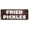 Signmission Fried Pickles Banner Concession Stand Food Truck Single Sided B-30067 - alternate 1